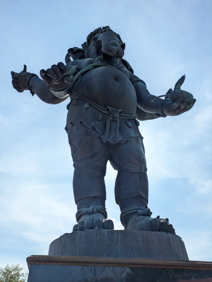 ブロンズのガネーシャ像